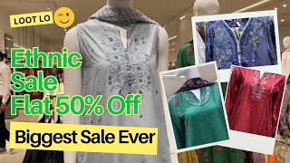 Ethnic Grand Sale 2024 |Flat 50% off| #ethnic #sale #viralvideo #fashion #trending