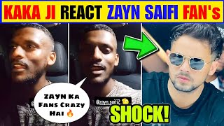 😱 KAKA JI Reaction On ZAYN SAIFI Crazy Fans | Kaka and Zayn Saifi New Song