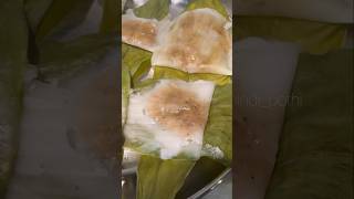 Turmeric leaf dumplings | #shots patholi #youtubeshorts