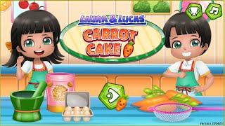 🥕🧁Laura and Lucas Carrot Cake | FRIV GAMES