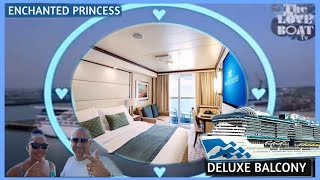 Enchanted Princess Balcony Cabin Room Tour! The Love Boat!