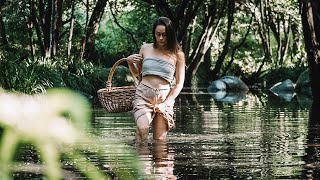 Relaxation Nature Sounds | Australian Rainforest Birds + Water Flowing | Calming, Meditation, Sleep