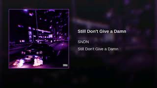 SNDN - Still Don't Give a Damn (Offical Audio)