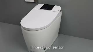 Luxury Bathroom Sensor Electric Automatic Flush Wc Bidet Intelligent Smart Toilet