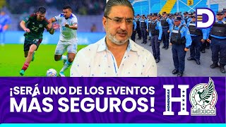 Estas son las estrictas medidas de seguridad para el partido Honduras vs México