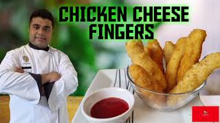 CHICKEN CHEESE FINGERS |CHICKEN CHEESE ROLLS