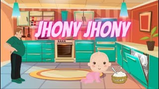 Jhony Jhony yes papa | nursery rhymes | kids poems station