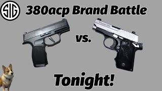 Sig 380acp Battle - P238 vs. P365 380