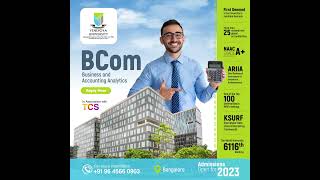 BCom Admission Started @ Yenepoya University #bcom #bcomadmission #yenepoyauniversity