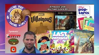 Episode 206: Tekhenu, Pop-Tarts,Marvel Villainous,King & Assassins, Top 5 Card Games, David Thompson