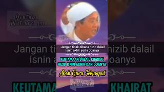 Keutamaan Hizib Isnin Akhir dan Doanya Dalail Khairat #shorts #sholawat #dalailulkhoirot