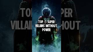 Top 5 super villains without any power in marvel and dc #shorts #marvel #dc