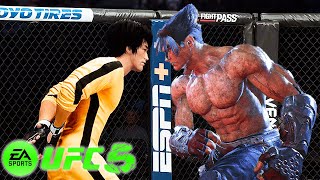 UFC5 Bruce Lee vs Kazuya EA Sports UFC 5 - Super Fight