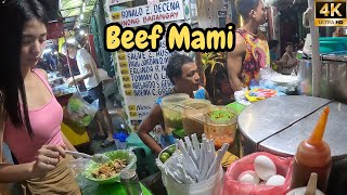 Filipino Street Food | Beef Mami | 4K