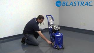 Blastrac - BL-1-8DEC-MKI - 220 Volt 8" Walk Behind Shotblaster