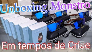 Unboxing Monstro!!Em tempos de Crise! Smartwatch B57/Óculos KingSeven