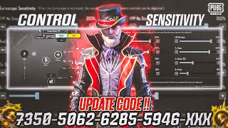 BGMI BEST 🔥 SENSITIVITY SETTINGS | BGMI SENSITIVITY CODE TODAY | BGMI ZERO RECOIL SENSITIVITY CODE.