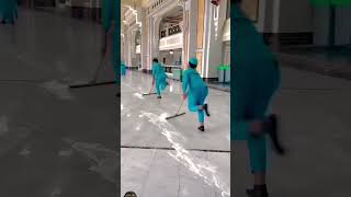 #cleaning #masjidalharam #makkah