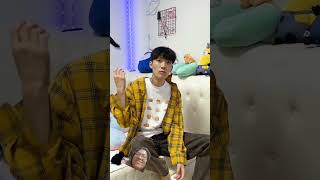 SHE HAPPY SHE DONE BUT BF DO ! #couple #korean #prank #viralvideo #tiktok #funnyvideo #viral