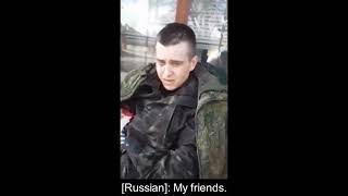 Ukraine Soldier Giving Aid To Russian Prisoner