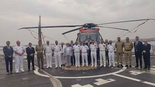 MAIDEN VISIT OF ITALIAN AIRCRAFT CARRIER TO PAKISTAN: ITALIAN NAVY CARRIER STRIKE GROUP VISITS KHI