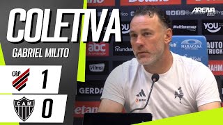 COLETIVA GABRIEL MILITO | AO VIVO | Athletico-PR x Atlético-MG - Brasileirão 2024