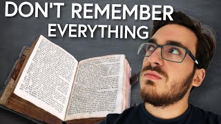 Become a Better Reader by Forgetting More