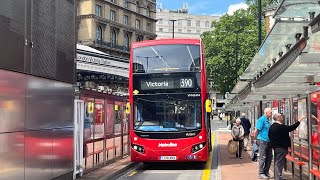 London Bus Route 390- Victoria to Archway + diversion