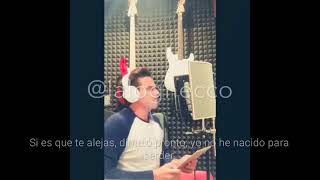 Silvestre Dangond - Cómo pudo terminar (grabando)