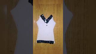 Make a Black and white kurty #kurty #shorts #shortvideo #Trendingshorts