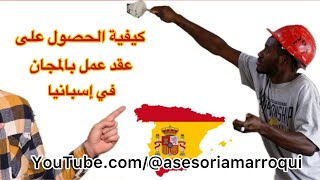 الحصول على عقد عمل في إسبانيا | تسوية الوضع في إسبانيا 🇪🇸| مهاجر غير نظامي