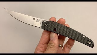 1st Impressions: Spyderco Ikuchi