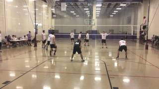 KSU vs. KSU B. (pool play) set 3