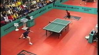 Tischtennis Bundesliga: Chen Zhibin vs Ma Wenge April 1999