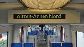 DB Regio NRW - Ansagen der S5 Dortmund - Witten