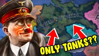 Can you Win HOI4 using ONLY Tank Divisions?