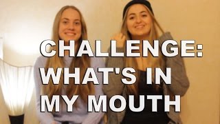 CHALLENGE : WHAT'S IN MY MOUTH | Sashka_gribovskaya