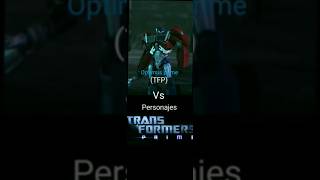 Optimus prime (TFP) vs TFP personajes || #music #edit