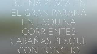 Pesca en esquina dorados en el Paraná nos puede seguir en Facebook cabañas pesque con foncho delen