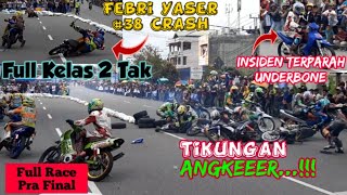 FATAL..!!! Detik-Detik Pembalab Menabrak 5 Penonton 2 Kritis | Bebek Goreng Paling Rusuh | Road Race