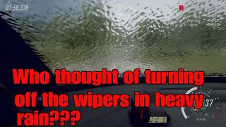 Dirt Rally 2.0 - Switching off the wipers in heavy rain !!! WTF Codemasters ?