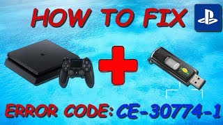 Error Code "CE-30774-1" How To Fix In 2 Minutes!!