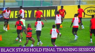 WATCH BLACK FINAL TRAINING SESSION AT ACCRA SPORTS STADIUM AGAINST SUDAN NATIONAL