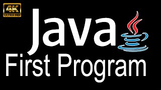 Code  your First program in JAVA