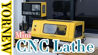 Melhor louva-a-mesa Yornew mini CNC lathe para fins educacionais e prototipagem.