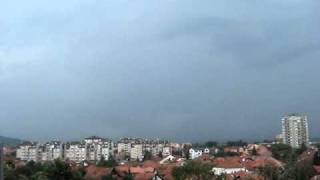 Storm over Cacak