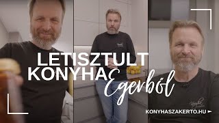 Letisztult és rendezett konyha Egerből