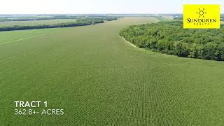 500+- Acres Whitewater River Tillable Bottom Ground, Butler County Kansas Near Potwin