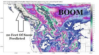 Heavy Snowfall Cascades - More Snow Incoming For The West - Iceland Watch - Coronal Holes - Shilajit