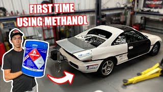 Putting My 1600HP Mr2 on Pure METHANOL!